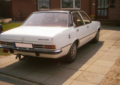 Opel Rekord Car Wrap White