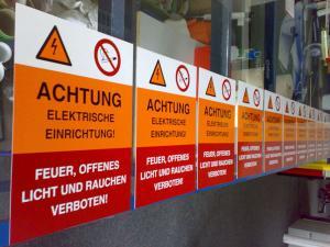 231-Aufkleber-Hinweisschilder-Sicherheitsschilder-Sicherheitskennzeichen-Dresden