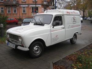 360-Mobiler Blumenservice-Werbung