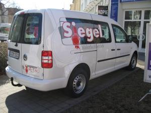 444-Maler Siegel VW Caddy Beschriftung