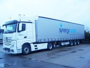 449-Mercedes LKW Beschriftung Plane