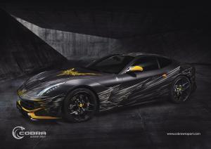 Autofolie-Motivdruck-Ferrari-f12