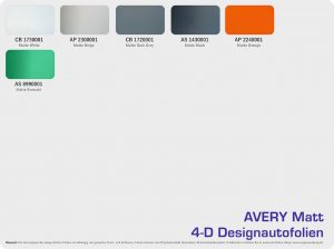 Avery-Design-Autofolien-Supreme Wrapping-Film-Matt