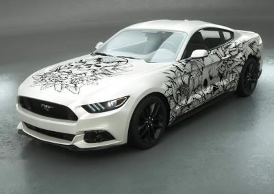Carwrapping-Autofolie-Eule-Tod-Totenkopf-weiss