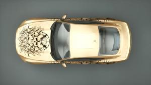 Carwrapping-Autofolie-gold-drucken