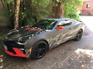 Carwrapping-Batmobile Camaro