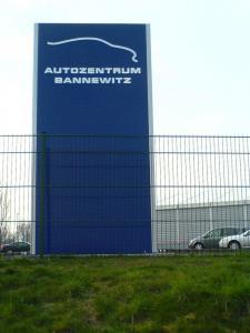 430-Autohandel-Pylon Aufsteller