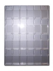 511-Flyerbox Prospektbox DIN lang C5 Acryl Halter
