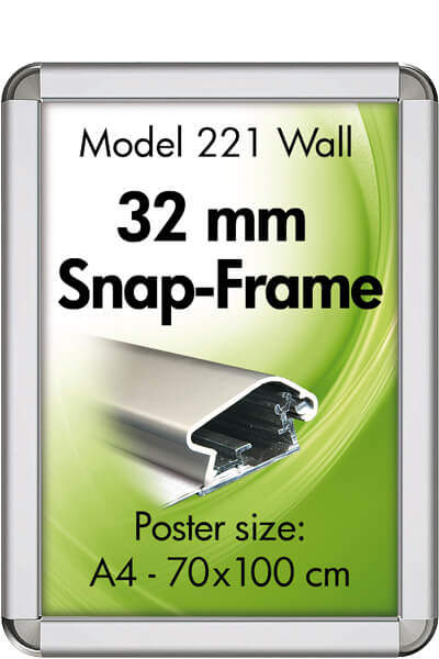 221-SnapFr-Rondo-32mm-Klapprahmen-Snap-Frame-Bilderrahmen-Wandbild-Rund