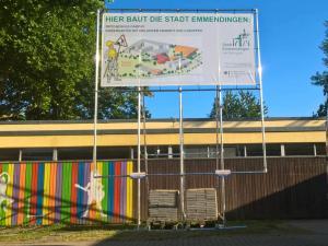 552-Aufsteller Plane Stadt Emmendingen Freiburg Breisgau