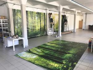 599-XXL-Wandbild-Riesen-Foto-Wald-Idylle-Pausenraum-Halle-Montage