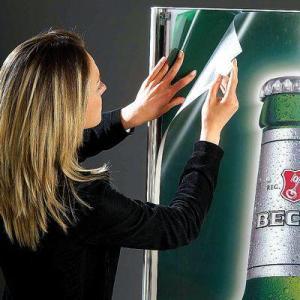 520-LED-Leuchtdisplay-Bilderrahmen-Pylon-Leuchtsaeule-Aufsteller-Elypse