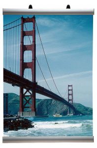 251-Alu-Posterleiste-Plakathalter-Bilderrahmen-Posterhalter-30mm