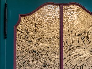 647-Sandstrahlfolie-Schablonenfolie-Fenster-Jugendstilmotiv-geaetzt-sandstrahlen