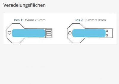 USB-Stick-Schluessel-Close-Metall-Werbemittel-Werbeaufdruck-Veredelung-Gravur