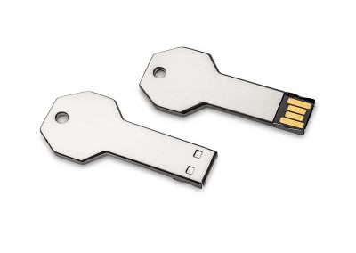 USB-Stick-Schluessel-Close-Metall-elektronische-Werbemittel