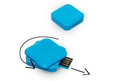 USB-Stick-USB Stick Turn Rubby-Werbemittel-Geschenk