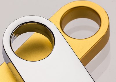 USB-Stick-Thalia-Silber-Gold-Chrom-Werbemittel-Werbeartikel