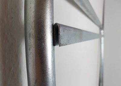 Maklerschild-Aufsteller-Gestell-Stahl-verzinkt-Verkaufsschild-Aufnahme