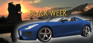 Rabatt-Wegaswerbung-Shop-Titel-Sparaktion-Black-Week-Schwarze Woche-Black Frday