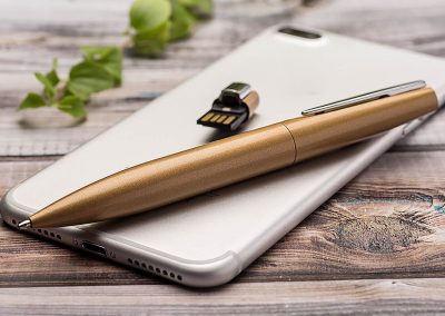 USB-Pen-Aluminium-Parker-Kugelschreiber-Stick-Werbemittel-gold