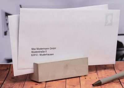 Kartenhalter-Box-Beton-Visitenkarte-Kuvert-Notizzettel