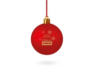 Weihnachstkugel-bedrucken-Werbemittel-Weihnachtsbaum-Werbedruck