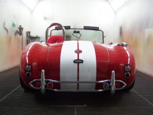 627-Renncar-Autofolierung-2 Rennstreifen