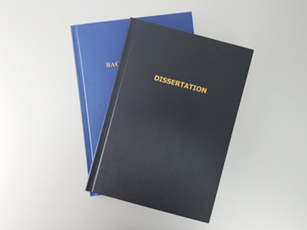 Dissertation binding picture