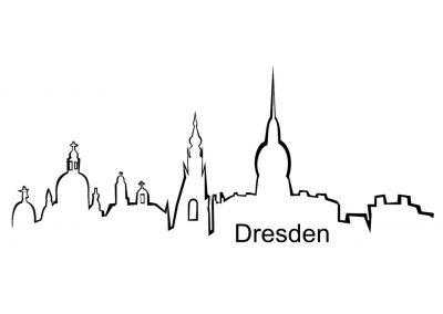 Stadt_0008 Dresden_silhouette_Wandtattoo