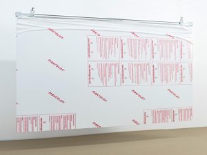 Corona-Wand-Wall-20-Deckenschild-Schutzwand-Spuckschutz-Acrylglas-abgehangen-Decke