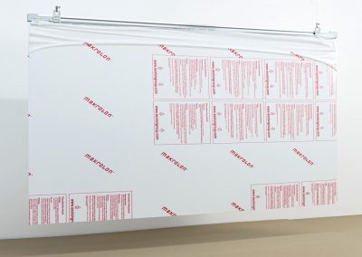 Corona-Wand-Wall-20-Deckenschild-Schutzwand-Spuckschutz-Acrylglas-abgehangen-Decke