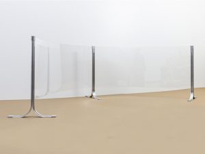 Corona-Wand-Wall-20-Schutzwand-Spuckschutz-Acrylglas-Rund-halbgebogen-Tresen-Empfang