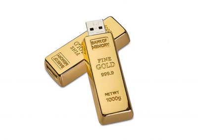 Gold-Barren-USB-Stick-Werbemittel-Gravur
