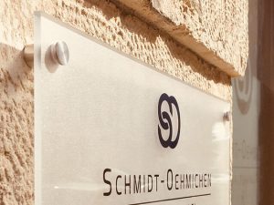 674-Schilder-Acrylglas-Schild-Abstandshalter-Tuerschilder-Infoschilder