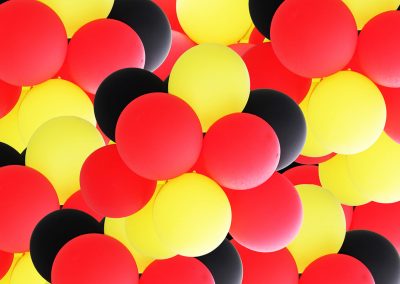 Luftballons-rot-schwarz-gelb-Deutschland-Werbeballon-Aufdruck