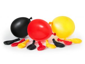 Luftballons-rot-schwarz-gelb-Deutschland-Werbemittel-bedrucken
