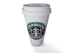 3-D-Figur-Plastik-Werbefigur-Kaffeebecher-Kaffee-Ihre-Werbung-Gastro