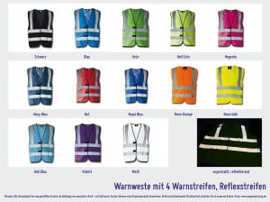 Warnweste-4-Warnstreifen-Reflexstreifen-Farbuebersicht-wegas-fashion