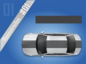 Autostreifen-Rennstreifen-Mustang-Racing-Streifen-Viperstreifen #2101