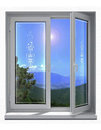 Sichtschutz-Glasdekor-Folienmotiv-Jugendstil-viktorianischem-Stil-003-positiv