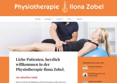 Werbeagentur-Dresden-Wegaswerbung-Webdesign-Webseite-Physiotherapie-Zobel