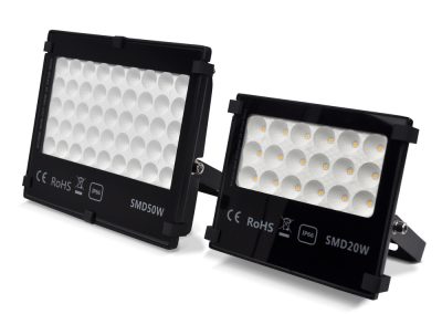 Bauschild-LED-Strahler-Flutlicht-Flaechenlicht