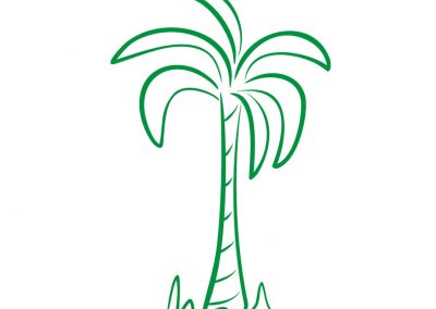Pflanzen_0002 palme-Wandtattoo-Fensterbild-Wandbild-Wandaufkleber