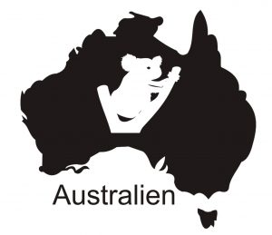 Stadt_0028 Australien_Karte_Wandtaattoo