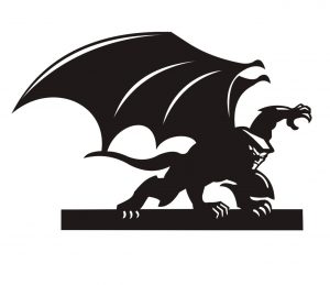 fantasy_0029 gargoyle drachen Wandtattoo