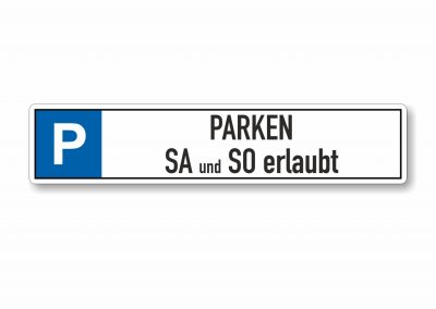 546-Parkplatzschild-Parken-erlaubt