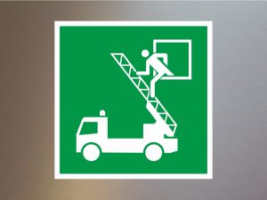 Aufkleber-Schild-Rettungszeichen-weiss-Rettungsausstieg-E016