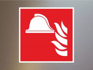 Rettungsschild-Aufkleber-Brandschutzkennzeichen-Geraet-Brandbekaempfung-F004