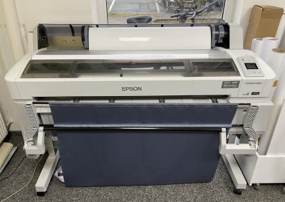 Druckmaschine-Digitaldrucker-Epson-SureColor-T7200-Gebraucht-Plakatdruck-Leinwand-CAD-Plan-Zeichnung